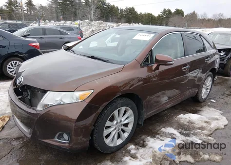 2013 Toyota Venza Xle z USA, uszkodzony, nr VIN 4T3BA3BB4DU044042
